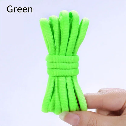 Oval Shoe laces Half Round Athletic ShoeLaces for Running Sneakers Laces Shoes Strings 33 Color Durable without fading Shoelace