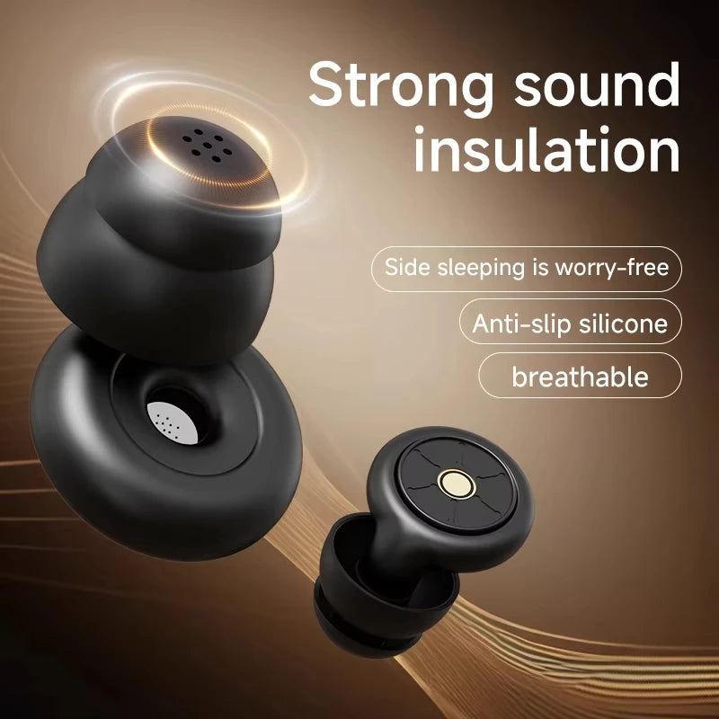 Earplugs For Sleeping Noise Cancelling 50db,Reusable Silicone Earplugs Strong Sound Insulation,Multiple Sizes Of Ear Caps,Unisex