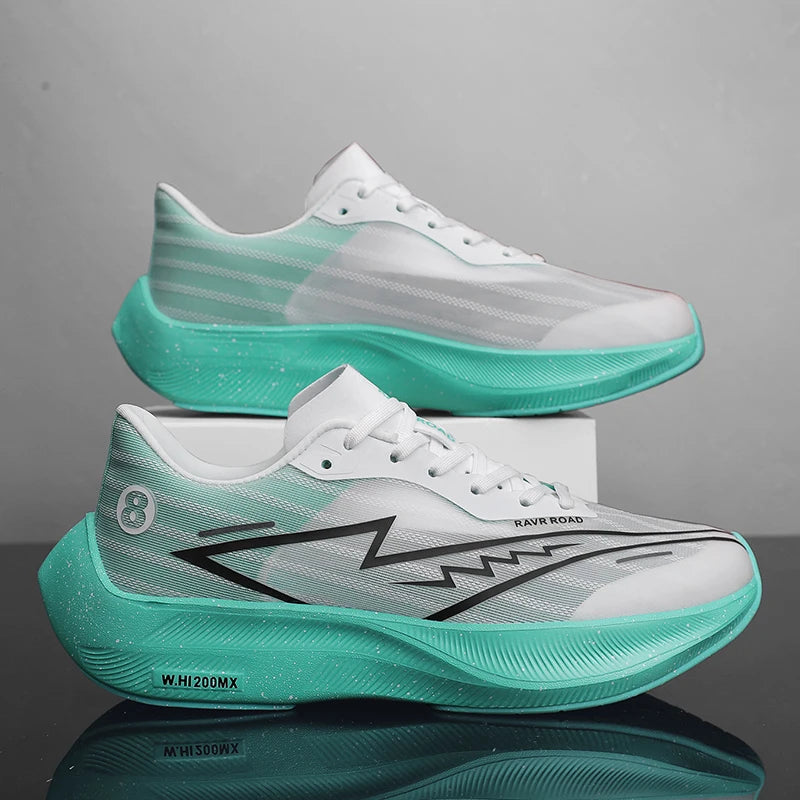 Fashion Men's Sneakers Summer Comfy Breathable Gym Sports Shoes Cushioned Support Running Shoes Tennis Cross Training Shoes
