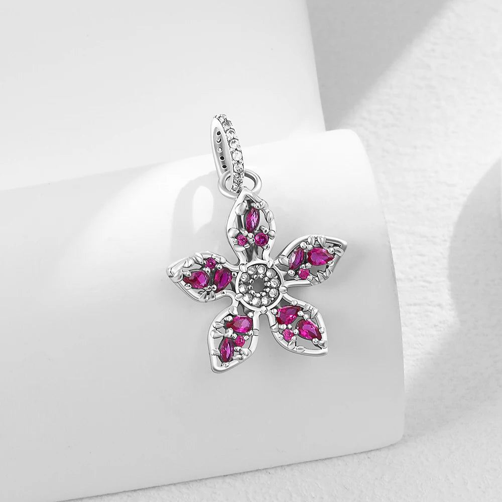 2025 New Hot Selling Colorful Love Puzzle Charm Bead Jewelry 925 Silver Original Women's Bracelet DIY Jewelry Gift