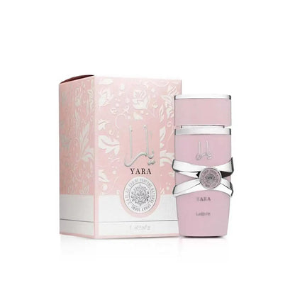 Lattafa Yara Eau De Parfum 100ml/3.4oz For Women - Viral Famous Fragrance With Vanilla, Marshmallow, Strawberry & Tropical Fruit Notes | Long-Lasting Creamy Gourmand Scent | Feminine Luxury Arabian Perfume In Iconic Pink Bott