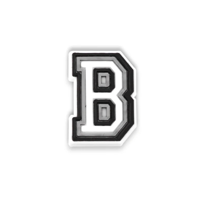1 PCS Letter Charms for Clog Sandals Shoe Decoration 0-9# Number Alphabet ABC-Z Characters DIY Shoes Pins for Boy Girl Men Women