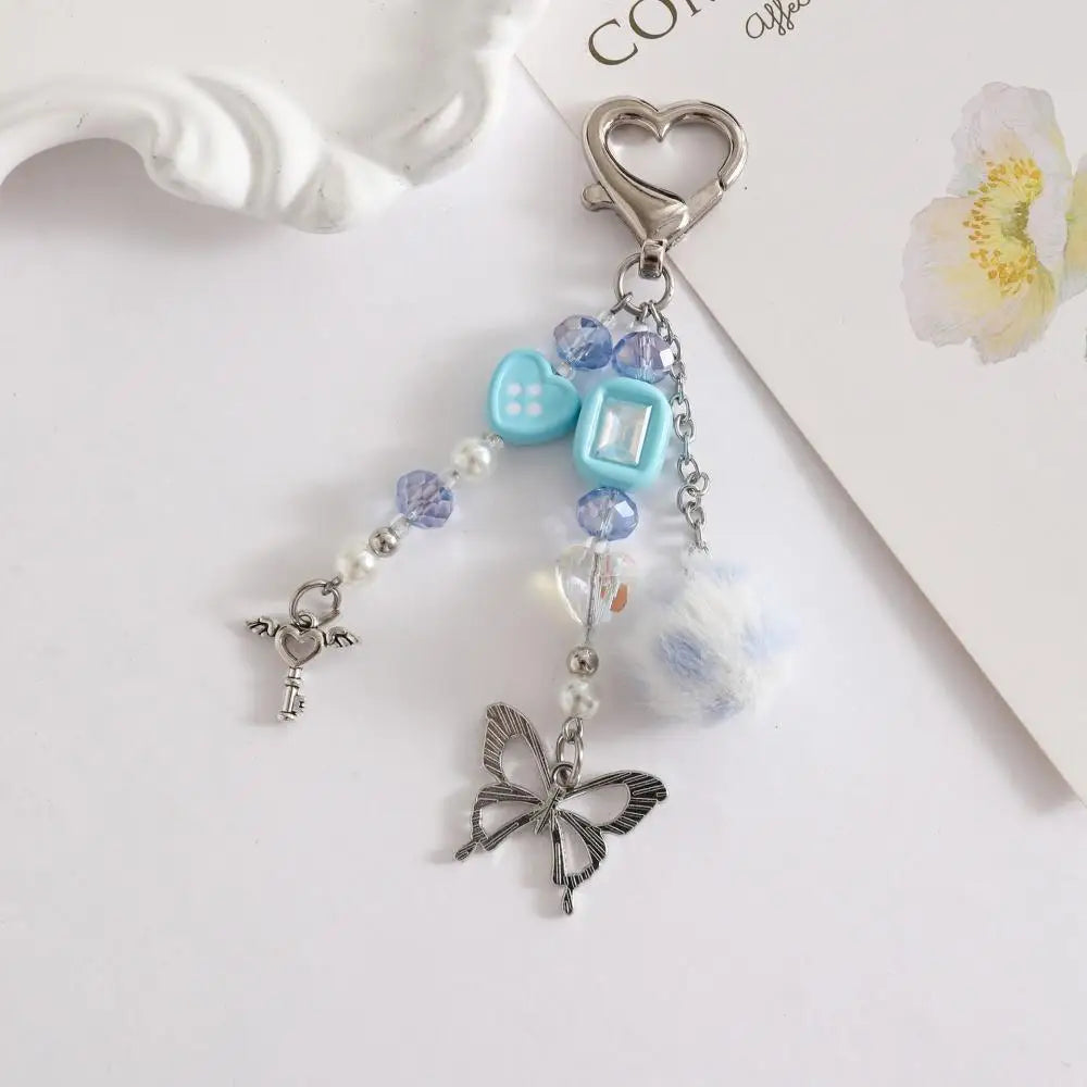 Original New Retro Star Pendant Handmade Beaded Ins Ocean Style Bag Hanging Keychain 2026 Wholesale