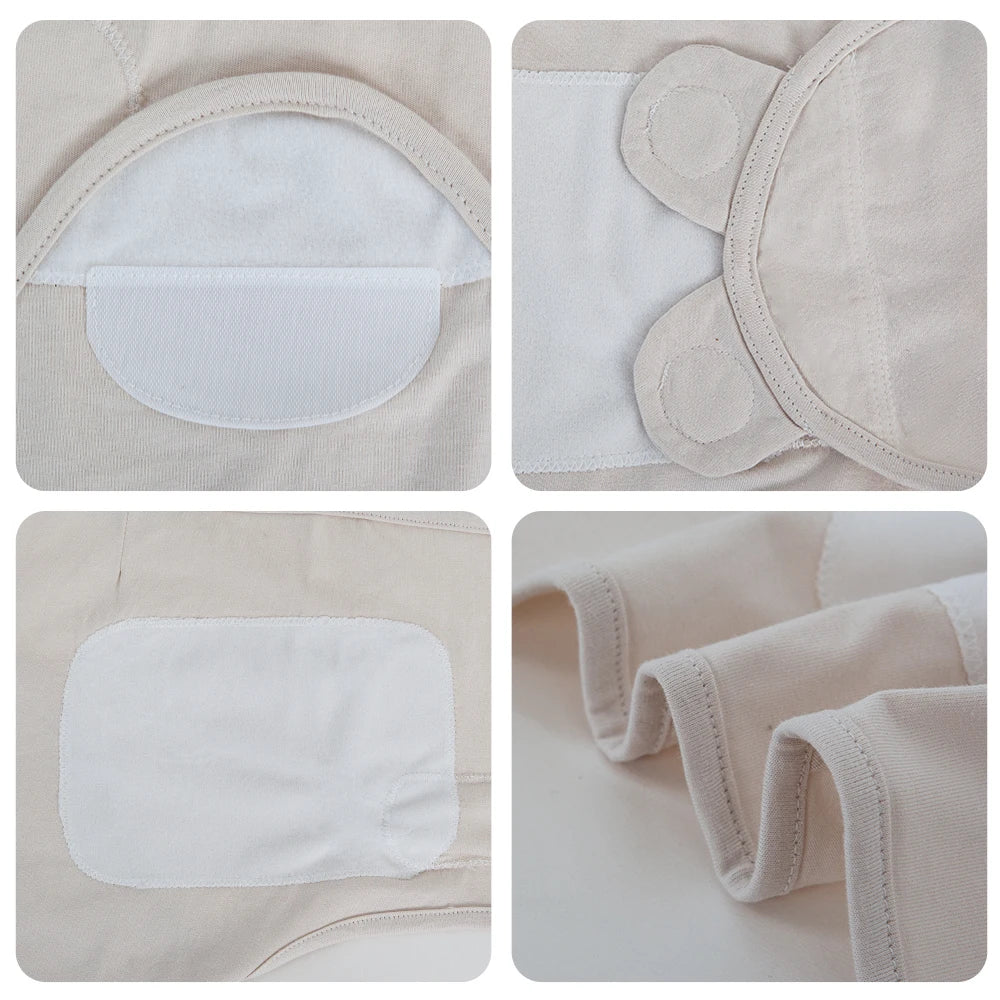 100% Cotton Baby Sleeping Bag For Newborn Extract Envelope Swaddle Cocoon Baby Blanket Swaddling Wrap Sleepsack For Baby Girl