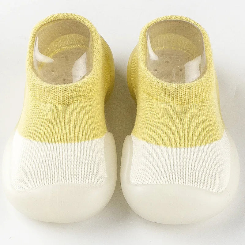 Summer New Combed Cotton Anti slip and Breathable Children's Soft Sole Shoes Baby Walking Shoes Mesh Faced Baby Floor Socks