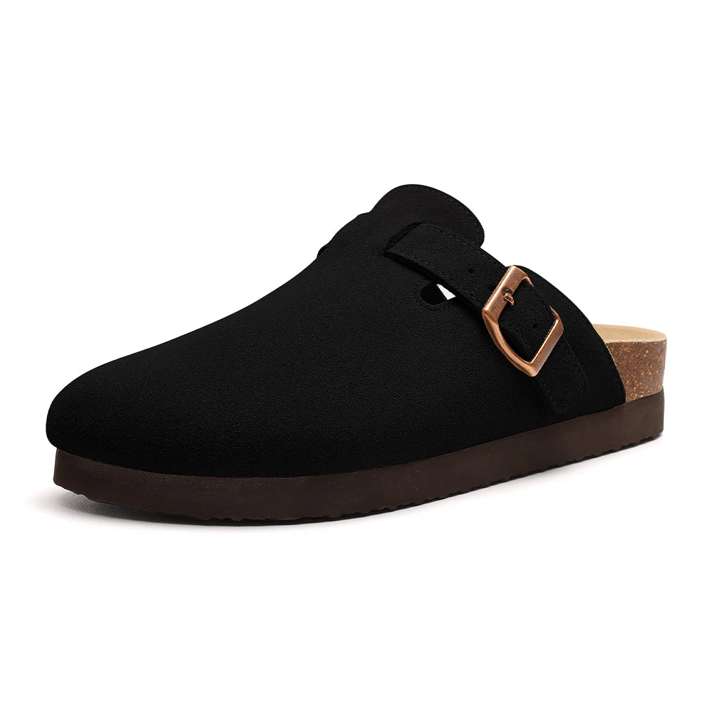 Buckle-Detail Clogs & Slides in Style Options