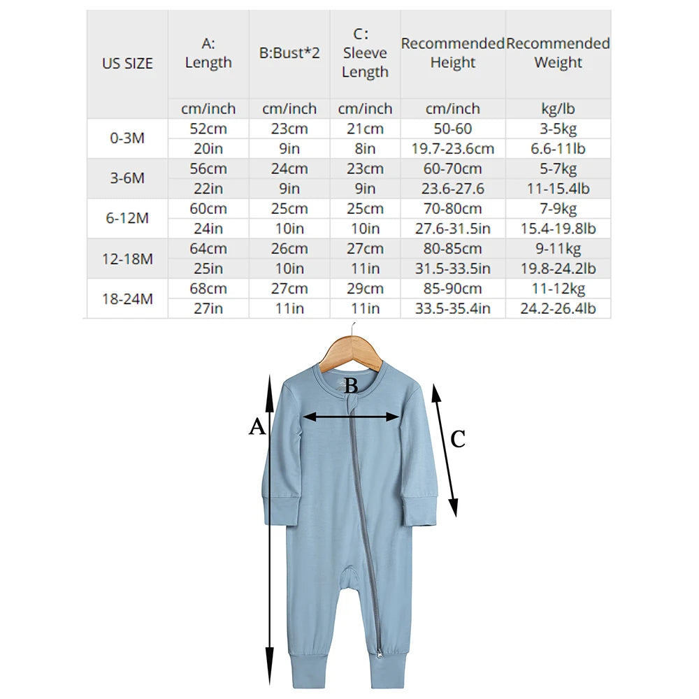 2026 Newborn Baby Bamboo Fiber Romper Solid Breathable Long Sleeve Clothes For 0-24M Boy Girl Jumpsuit Infant Loungewear Pyjamas