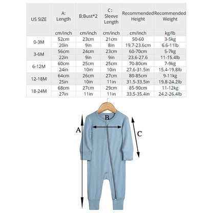 2026 Newborn Baby Bamboo Fiber Romper Solid Breathable Long Sleeve Clothes For 0-24M Boy Girl Jumpsuit Infant Loungewear Pyjamas