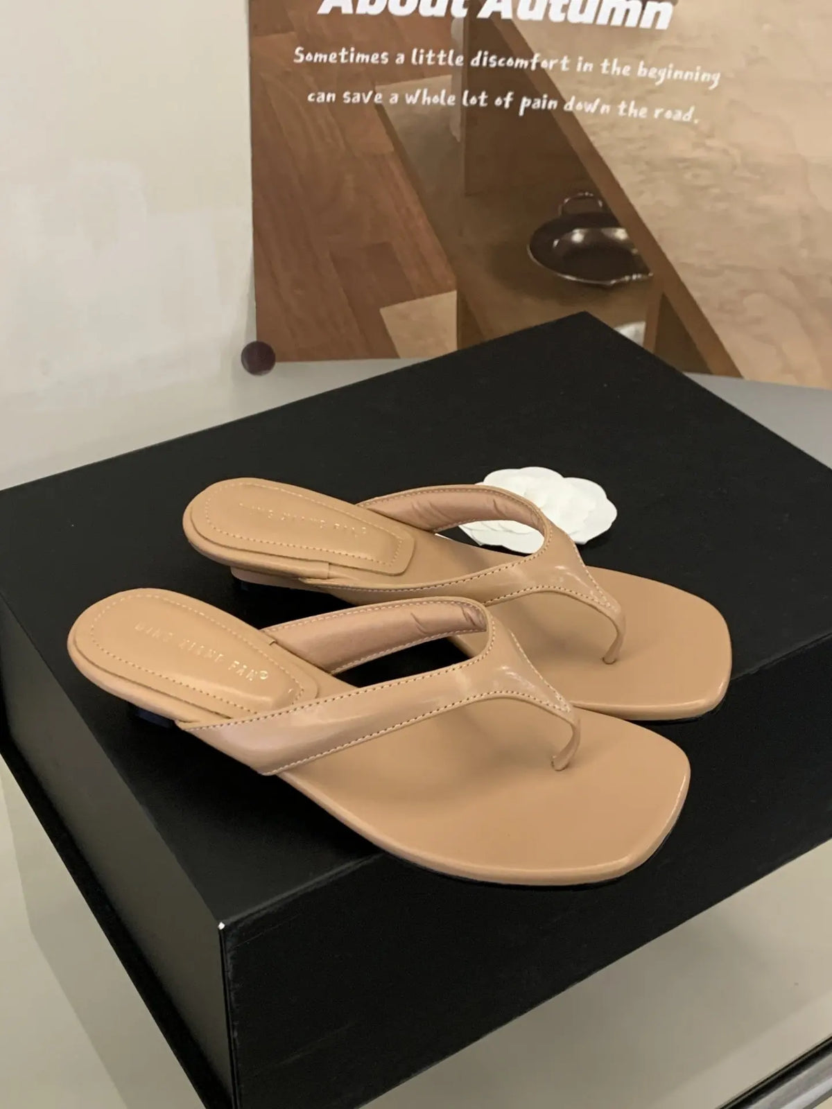 Women's Toe-Post Heeled Sandals in Style Options