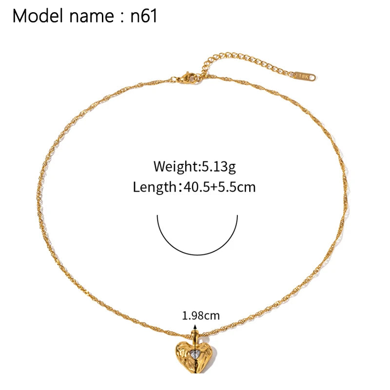 2026 Vintage Necklace On Neck Chain Women's Jewelry Accessories For Girls Clothing Aesthetic Gifts Fashion Pendant
