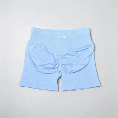 DFHE Camisole Fitness Shorts, High Waisted and Hip Lifting Yoga Shaping Shorts, Breathable Sports Running Fitness Shorts