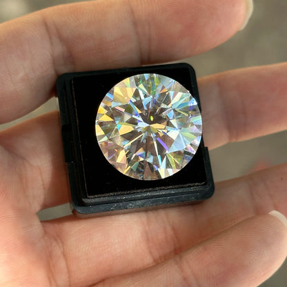[ Free Sample ] Lab-grown Diamond Moissanite Diamond Stone 0.7mm-30ct Premium Loose Moissanite Stone Factory Quality D Color