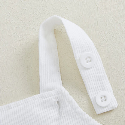 Citgeett Summer Infant Baby Girls Boy Bodysuit Overalls Baseball Embroidery Sleeveless Jumpsuit Suspender Pants Clothes