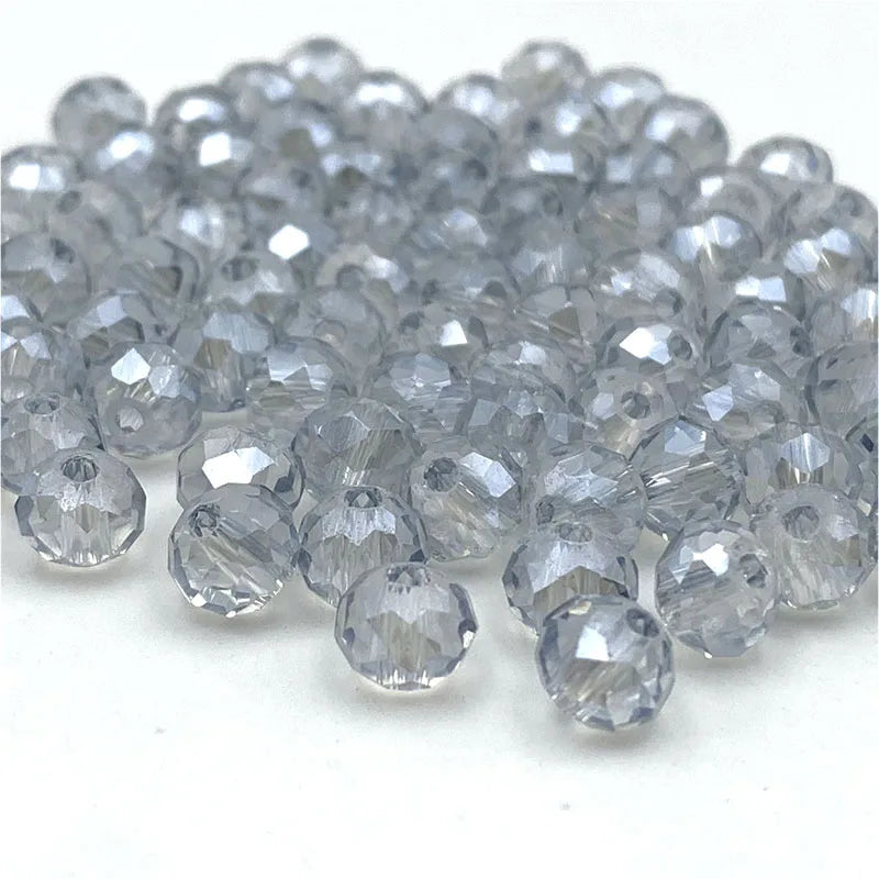 Colorful 2/3/4/6/8/10mm Austria Faceted Crystal Glass Beads For Jewelry Making DIY Accessories