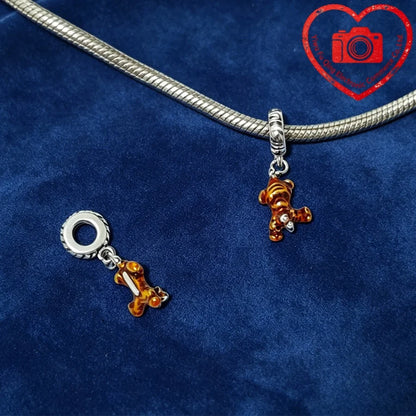 New Original Charms DIY Women Jewelry Gifts Fox Rabbit Chicken Pig Pet Dog Elephant Beads Fit 925 Silver Bracelets Accessories