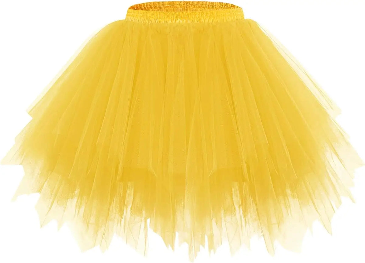 Women's Princess Dress Girl Ballet Halloween Christmas Luxury Tutu Tulle Midi Short Dress Retro Ballet Bubble Dance Dress