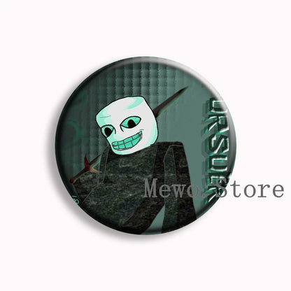 Dod Pursuer Anime Soft Button Pin Forsaken Dead Of Death Brooches Badge Bag Decor Jewelry Gamer Collect
