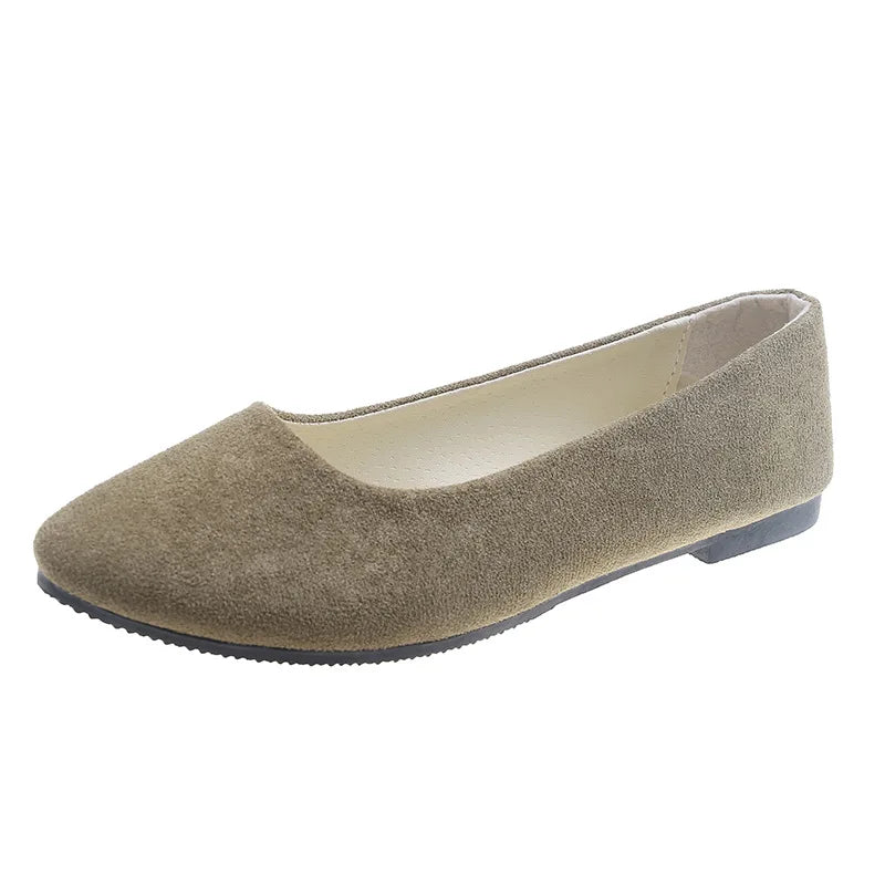 20Colors spring and summer wear women's flat shoes large comfortable shoes female candy color shoes Loafers EU 41/42/43 WSH2214