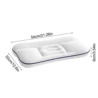 Children's Partition Pillows Double-Sided Breathable Travel Children Pillow for Boys Girls Homes Apartments Daycare Travel Road