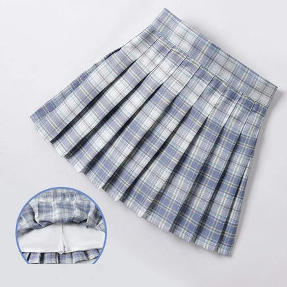 Baby Toddler Children Clothing School Plaid Girls Skirt Bottoming Princess Pleated Skirts Kids Short SKirt Summer Child Clothes