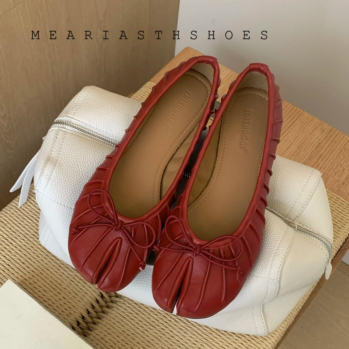 Women's Split-Toe Flats in Style Options