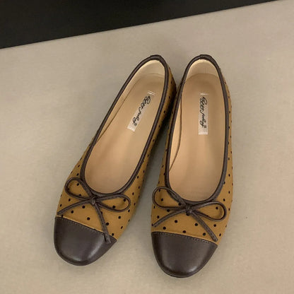 Bailamos Brand New Women Flats Fashion Shallow Ladies Casual Soft Mary Jane Shoes Outdoor Dress Flat Ballet Shoes Mujer