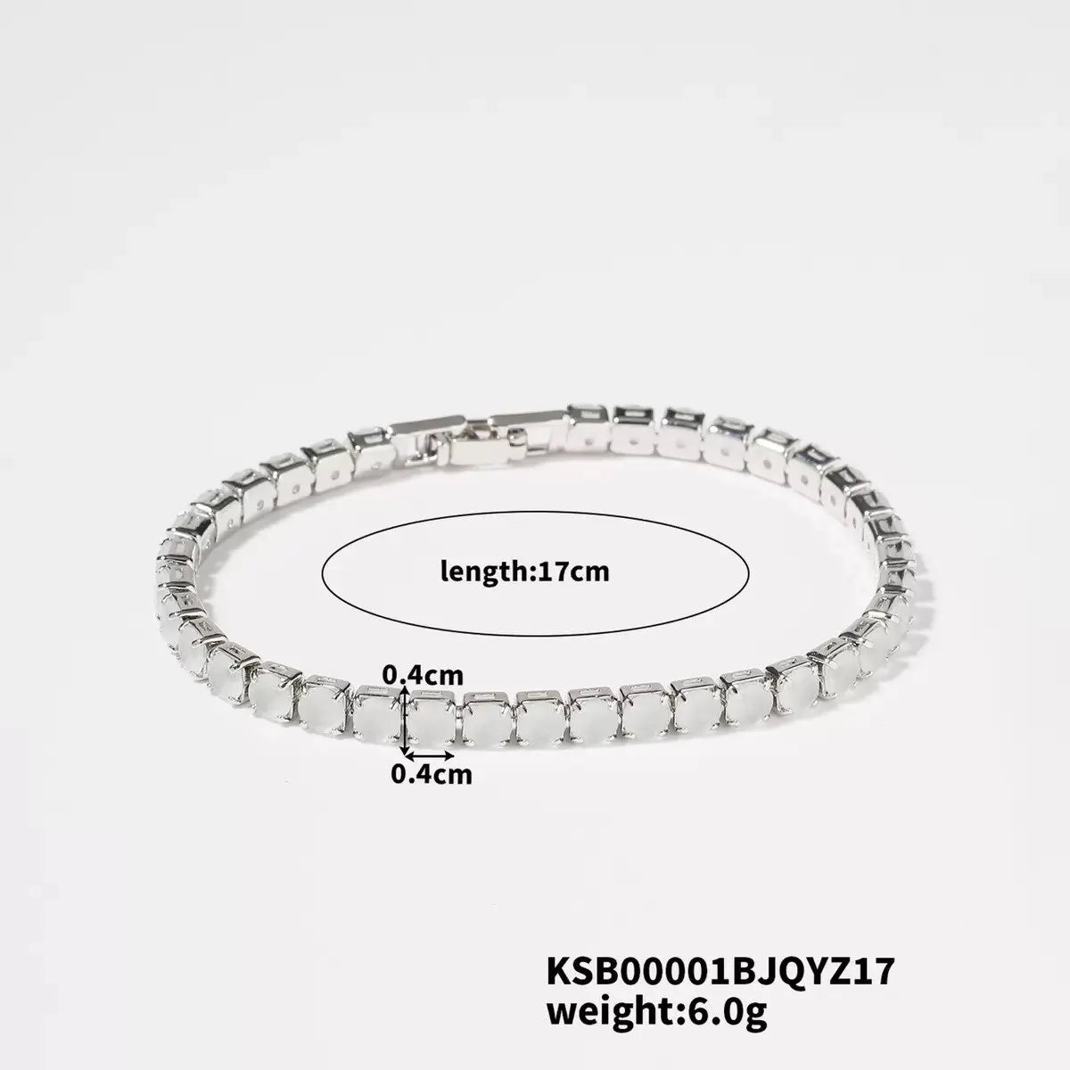 MxGxFam ( 19 cm 17 cm x 4 mm ) Promotion Gold Plated 18 k Multiple Colors Powder Zirconia Bracelet For Women Fashion Jewelry