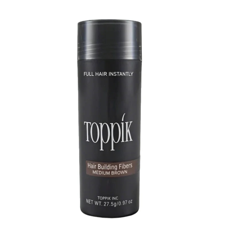 Toppik Hair Fibers, Hair Building Fibers, Fill In Fine or Thinning Hair Instantly Thicker, Fuller Looking, Man and Woman