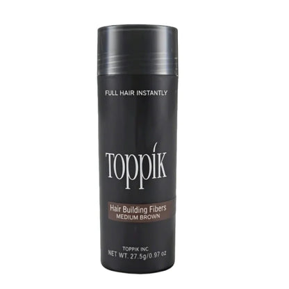 Toppik Hair Fibers, Hair Building Fibers, Fill In Fine or Thinning Hair Instantly Thicker, Fuller Looking, Man and Woman