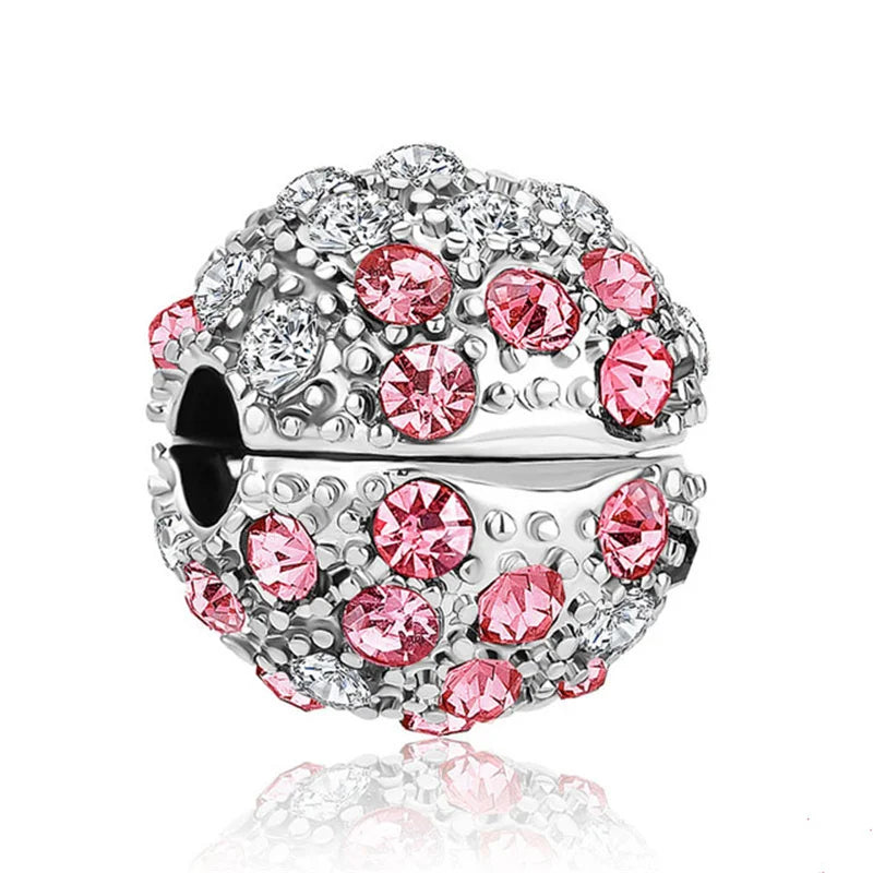 2025 New Hot Selling Colorful Love Puzzle Charm Bead Jewelry 925 Silver Original Women's Bracelet DIY Jewelry Gift