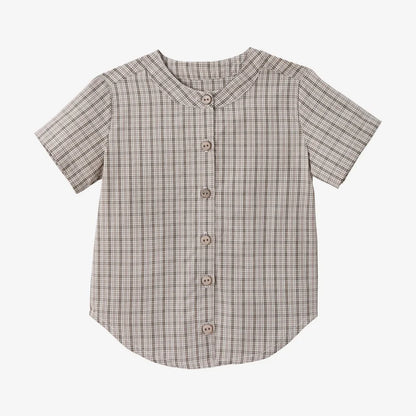 Clearance sale AS SS26 Heritage collection brown Checked smocking  girls dress knitting boys sister brother family match clothes