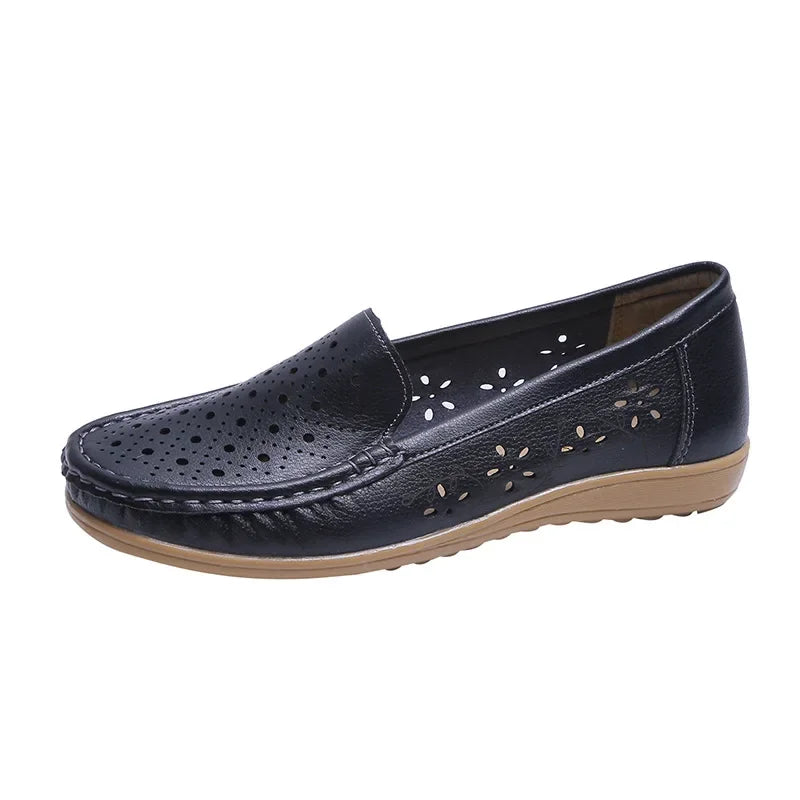 Summer New Fashion Round Toe Nurse Shoes Soft Sole Non-slip Sandals Flat Shoes Breathable Casual Sports Women's Shoes