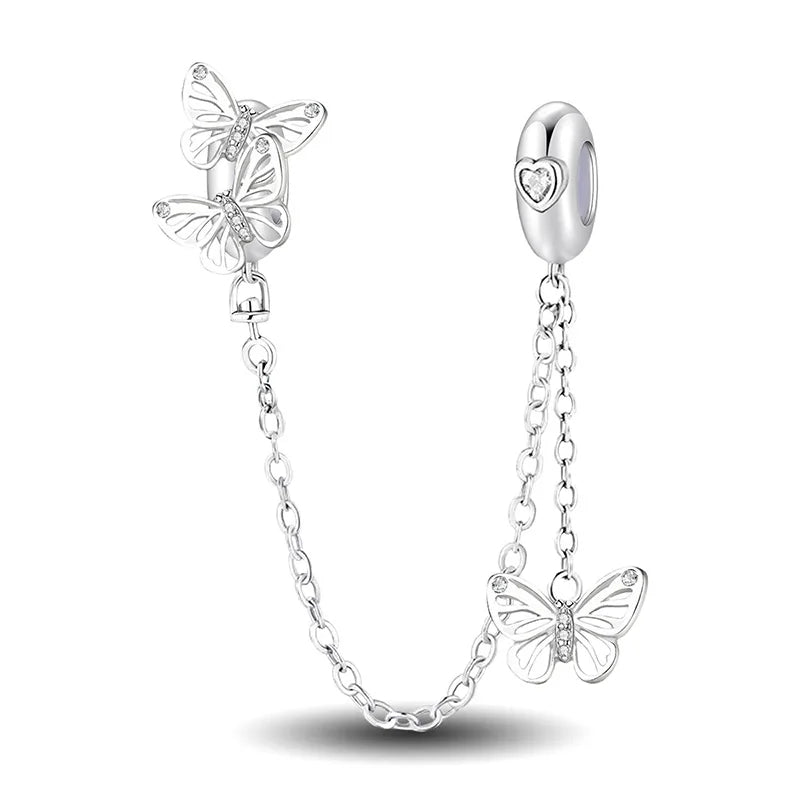 925 Sterling Silver Kapibala Owl Panda Elephant Butterfly Charms Beads Fit Original Bracelet Bangle High Quality DIY Jewelry