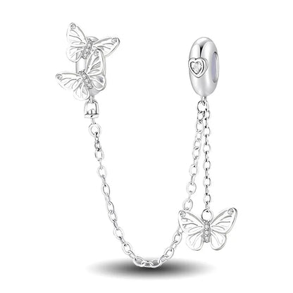 925 Sterling Silver Kapibala Owl Panda Elephant Butterfly Charms Beads Fit Original Bracelet Bangle High Quality DIY Jewelry