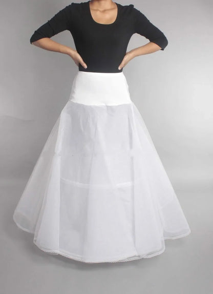 High Quality 6 Hoops Wedding Petticoat Crinoline Slip Bridal Underskirt Puffy In Stock Customized
