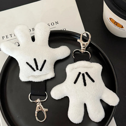 Creative And Wonderful Plush Glove Pendant Cute Keychain Bag Decoration Pendant