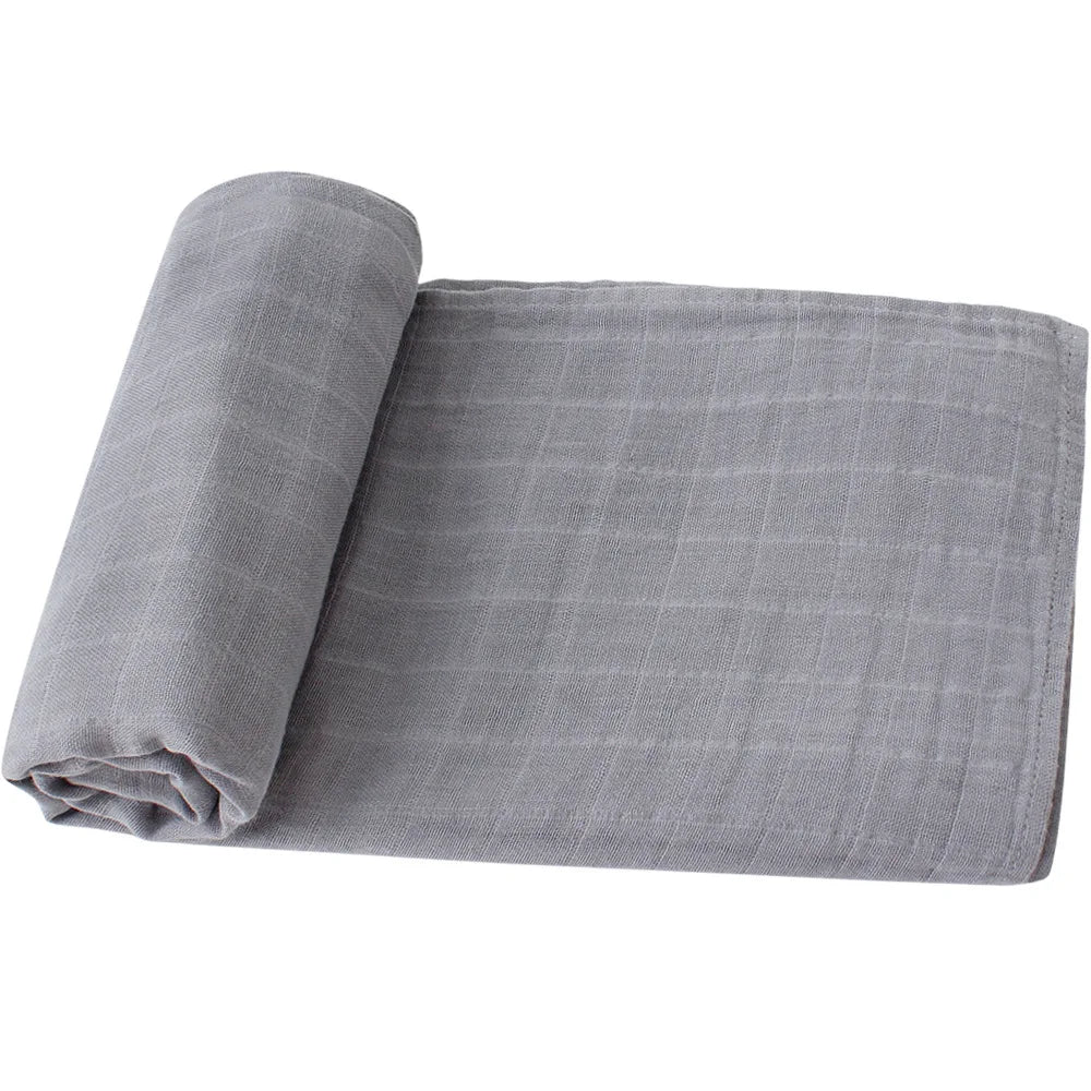 Baby Blankets and Diapers Organic Cotton Baby Comforter Muslin Squares Acacia Newborn Receiving Blanket Bedspread Bedding