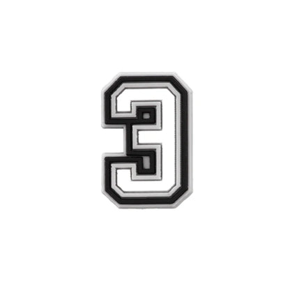 1 PCS Letter Charms for Clog Sandals Shoe Decoration 0-9# Number Alphabet ABC-Z Characters DIY Shoes Pins for Boy Girl Men Women