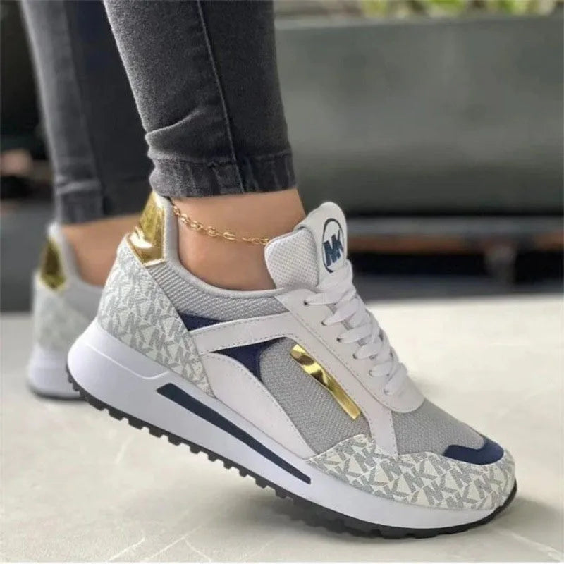Black Casual Sports Shoes for Women Comfort Mesh Tennis Shoes Light Sneakers Women 2025 New Plus Size 43 Student Vulcanized Shoe