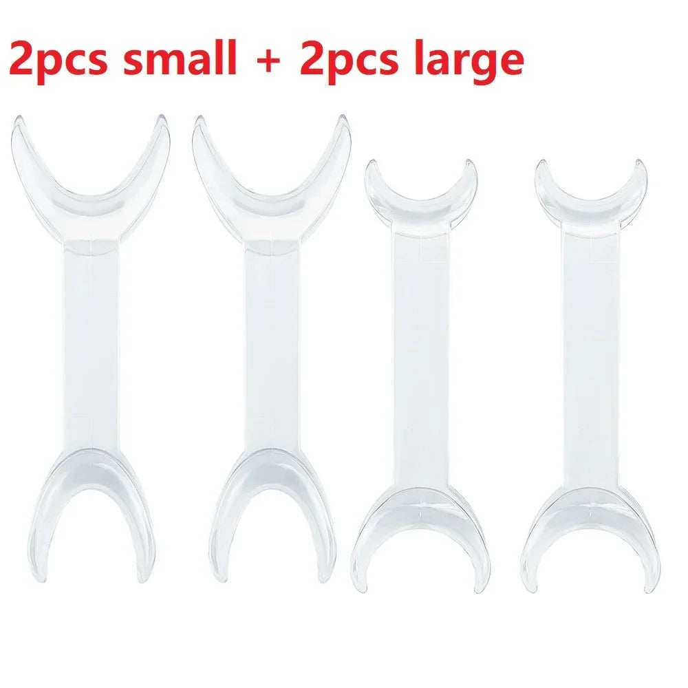 Double head T-Shape Cheek Mouth Lip Retractor Dental Intraoral Opener Mouth Expanders Orthodontic Materials Teeth Whitening