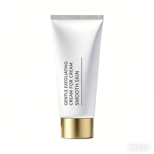 Gentle Face Exfoliating Cream, Pore Minimizing Deep Cleansing Non-Irritating Facial Exfoliator Scrub for Smoothi