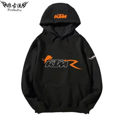 KTM Tout-terrain Pour Motos Lourdes Veste Pour Passionnés De Moto Sweat À Capuche Pour Hommes