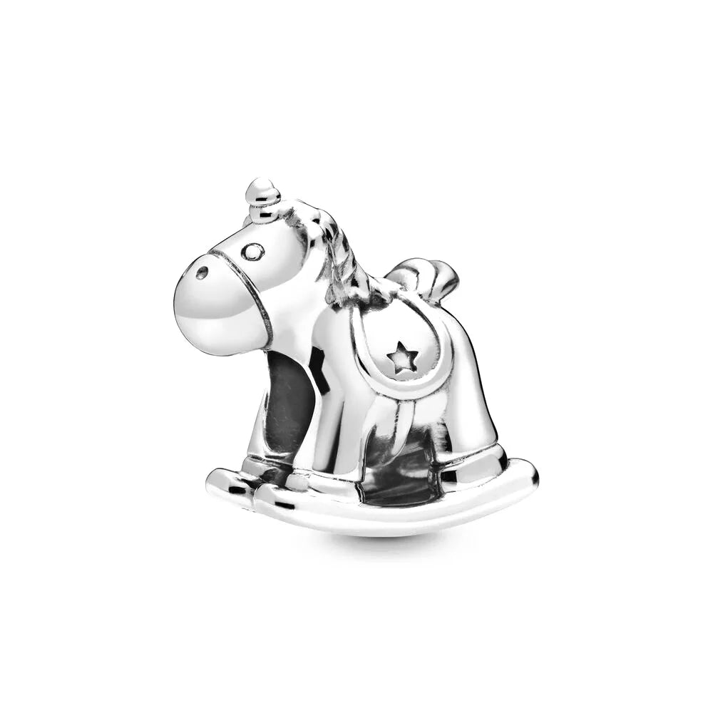 2025 New Hot Selling Colorful Love Puzzle Charm Bead Jewelry 925 Silver Original Women's Bracelet DIY Jewelry Gift
