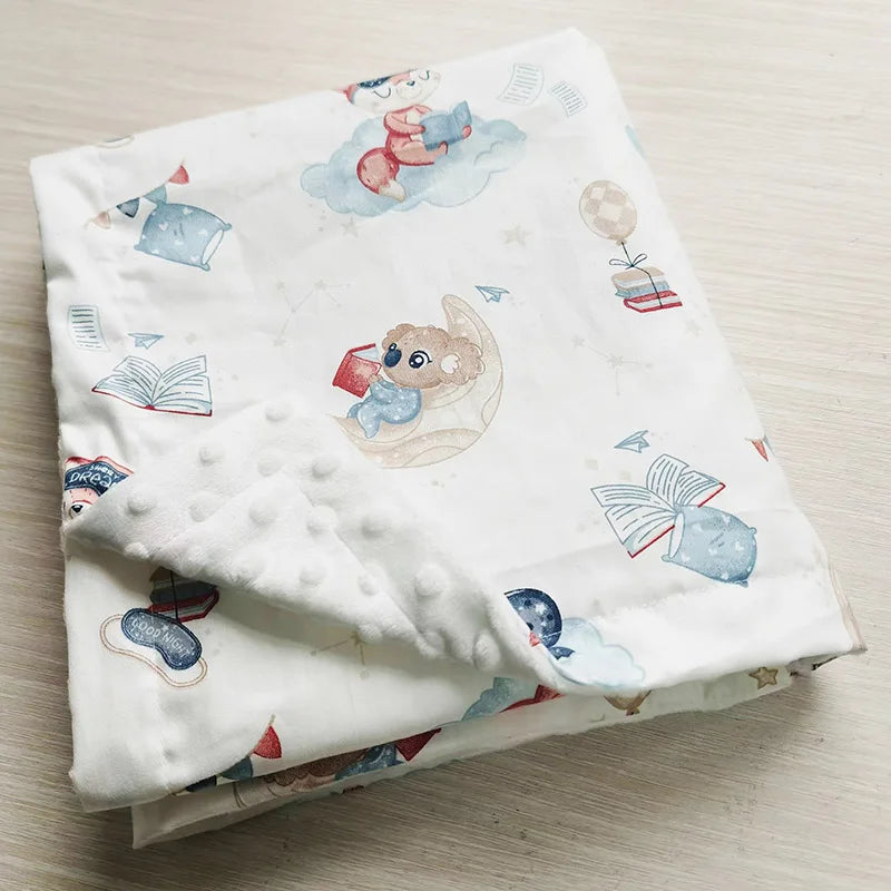 100 * 75 Spring/Summer New Baby Bean Blanket