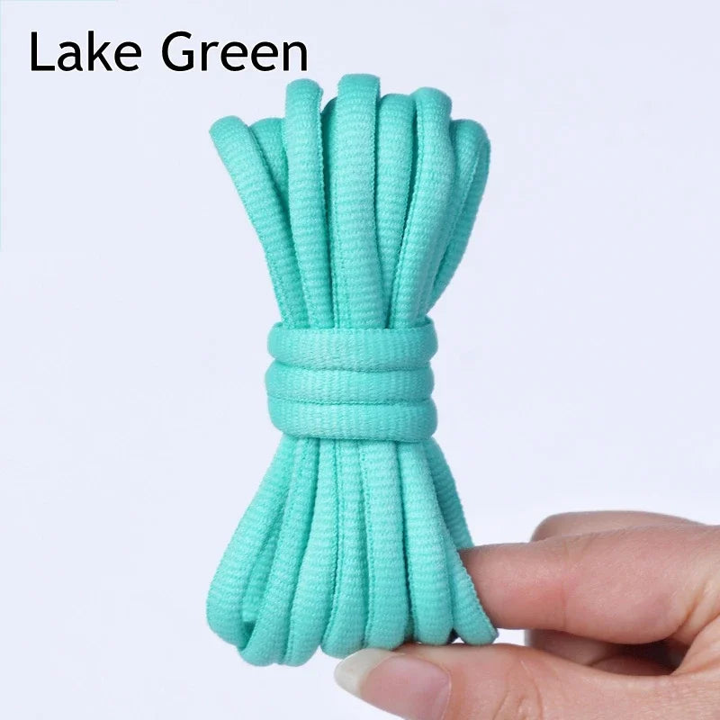 Oval Shoe laces Half Round Athletic ShoeLaces for Running Sneakers Laces Shoes Strings 33 Color Durable without fading Shoelace