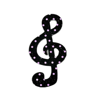 1/5Pcs Musical Note Hair Clip - Stylish Star Elegant Barrettes Women's Daily Fashion Hairpin Accessory