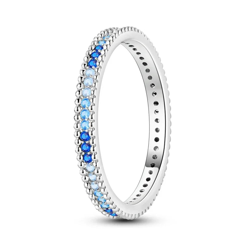Fashion Rings for Women Stars and Moon Sunflower Pink Heart Zircon Luxury Wide Rings Fashion Engagement Wedding Jewelry Gift