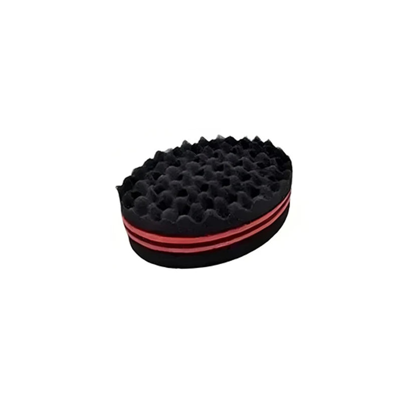 Afro Curly Hair Comb Barbershop Curling Net Comb Insert Comb Black Men Hair Curling Sponge Salon Hairdressing Styling Tools Set