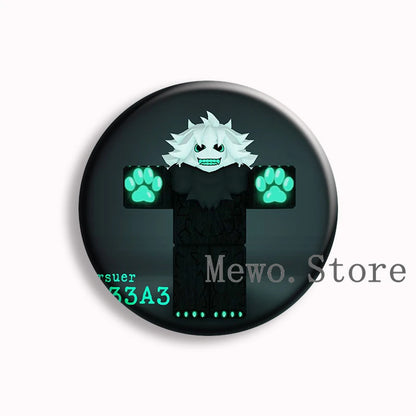 Dod Pursuer Anime Soft Button Pin Forsaken Dead Of Death Brooches Badge Bag Decor Jewelry Gamer Collect