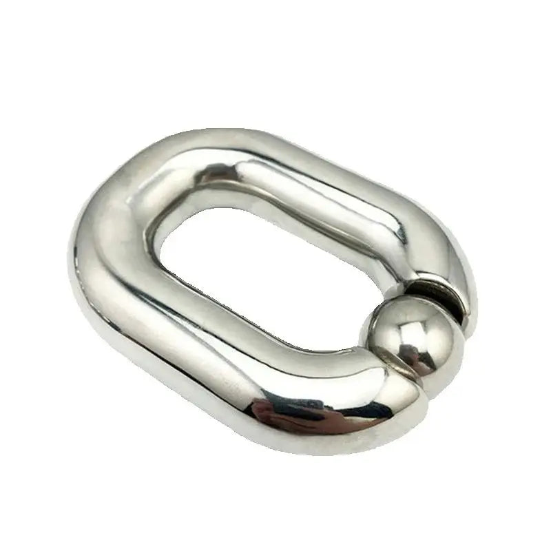 Scrotal Stretch Pendant Scrotum Pendant Ball Stretchers Testis Weight Penis Restraint Stainless Steel Cock Lock Ring Bondage